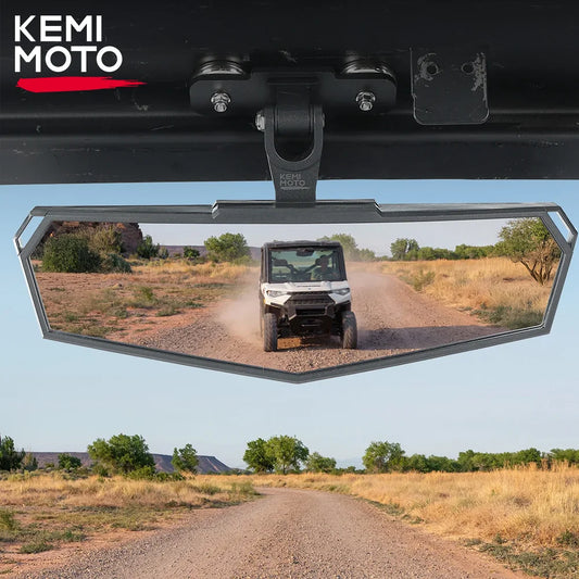 Magnetic Center Rear View Mirror for UTV & SXS
