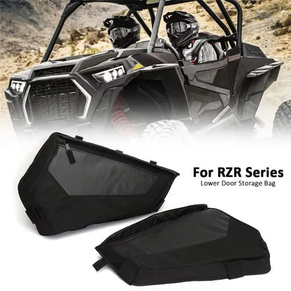 Lower Door Panel Storage Bag, Black for Polaris RZR XP 1000 & RZR XP Turbo