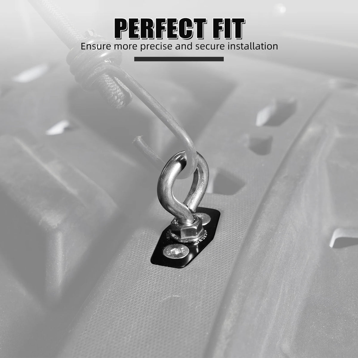 NICECNC Aluminum Lock Tie-Down Anchors (2-Pack) for Can-Am Maverick X3 (2017–2021)