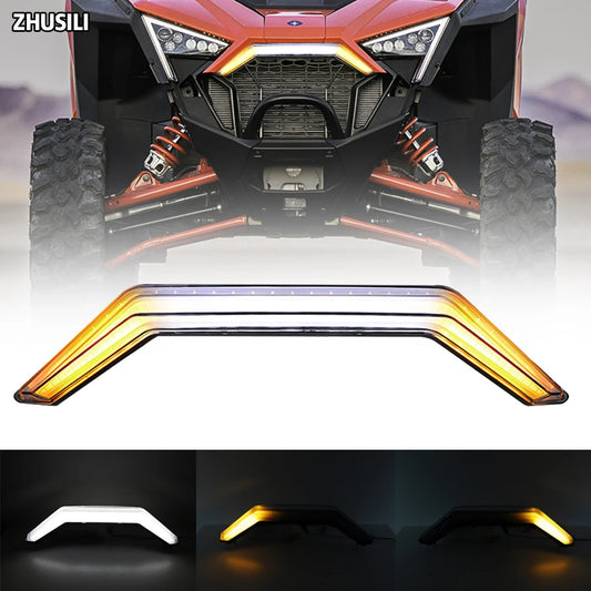 Front LED Accent Lights with Turn Signals for Polaris RZR Pro XP & RZR Pro R