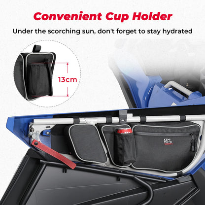 Side Door Storage Bags with Knee Pads, 2/4-Door for Can-Am Maverick X3 (2017–2026)