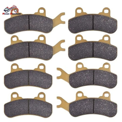 Full Front & Rear Brake Pad Set (4 Pairs) for Can-Am Maverick X3, Maverick Sport & More