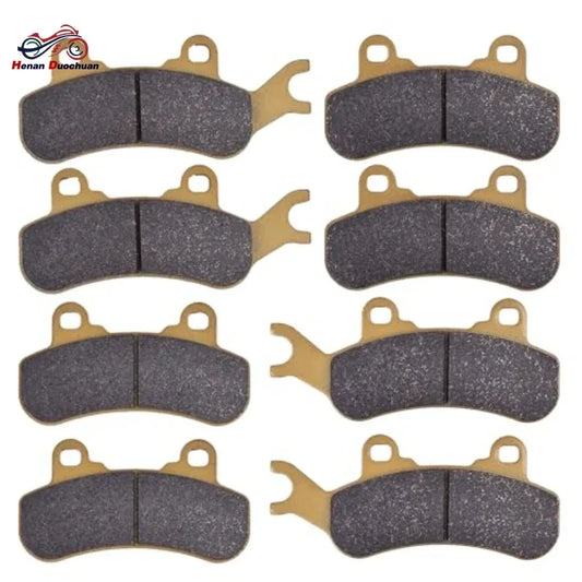 Full Front & Rear Brake Pad Set (4 Pairs) for Can-Am Maverick X3, Maverick Sport & More