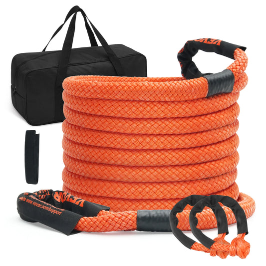 Off-Road Snatch Tow Strap (20 or 30 ft) for UTV & SXS