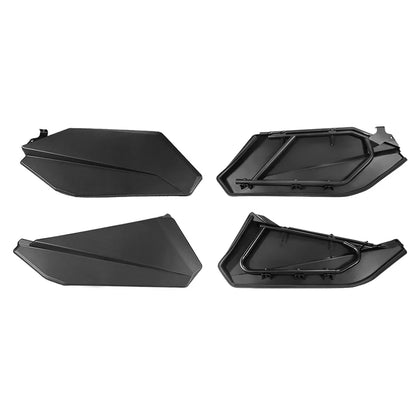 4-Door Lower Door Insert Panels with Metal Frame for Can-Am Maverick X3 (2017–2026)