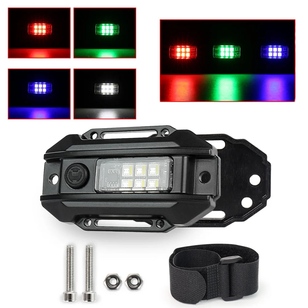 RGB Strobe Roll Bar LED Interior Map Light for UTV & SXS