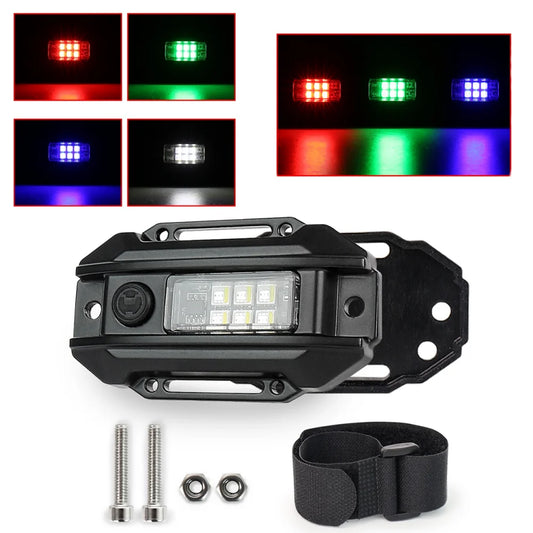 RGB Strobe Roll Bar LED Interior Map Light for UTV & SXS
