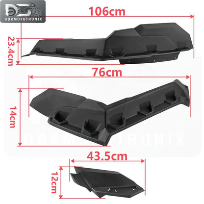 Extended Fender Flares for 2- and 4-Door Models for Can-Am Maverick X3 & Maverick 1000R