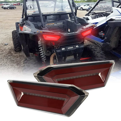 Smoked Red LED Center Brake Light Assembly for Polaris RZR XP 1000 (2019–2023)