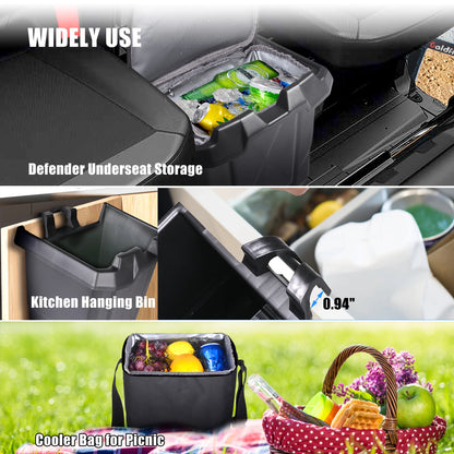 Removable Under-Seat Cooler Storage Bin for Can-Am Defender (2016–2022)