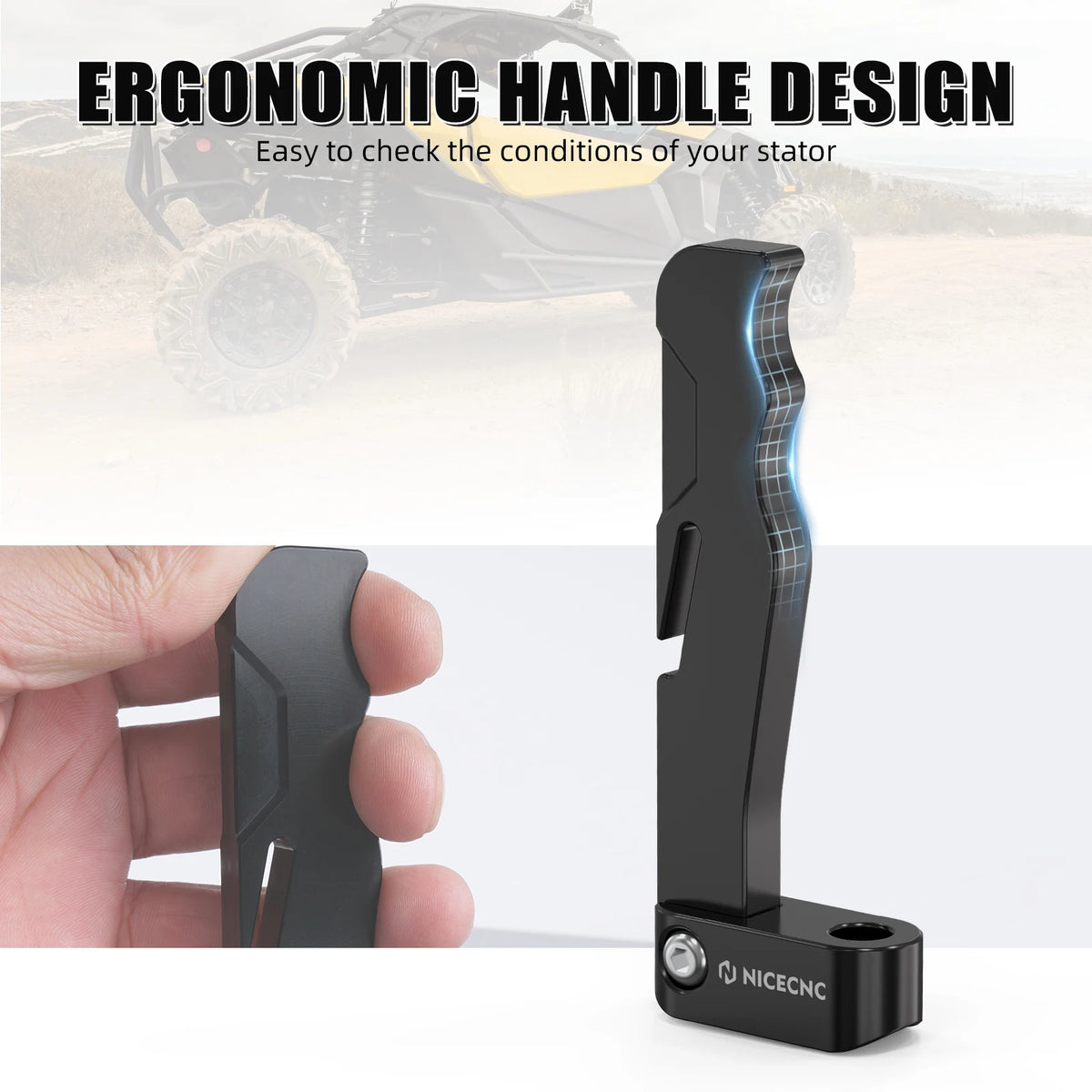 Billet Aluminum Door Handle Kit for Can-Am Maverick X3 (2017–2019)
