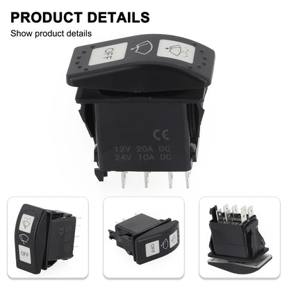 Windshield Wiper Control Switch for Can-Am Defender (2016–2026)