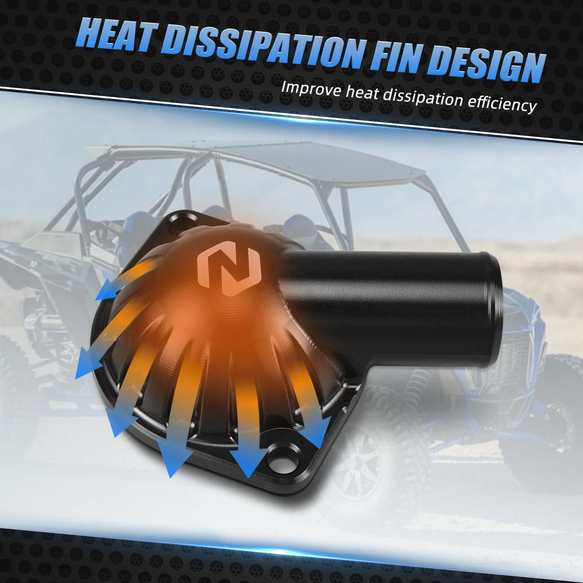 Upgraded 65°C Thermostat Kit for Polaris RZR XP Turbo, General & RZR XP 1000