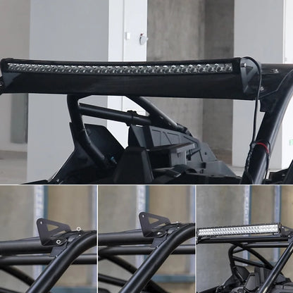Roof Mount Bracket for 30–32 Inch LED Light Bar for Polaris RZR Pro R (2022–2023)
