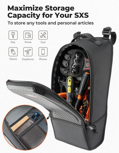 EVA Center Seat Storage Bag (OEM #715005019 Style) for Can-Am Maverick Trail, Maverick Sport & Commander