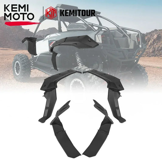 Wide Heavy-Duty Front and Rear Fender Flares for Kawasaki Teryx KRX 1000 (2020–2025)
