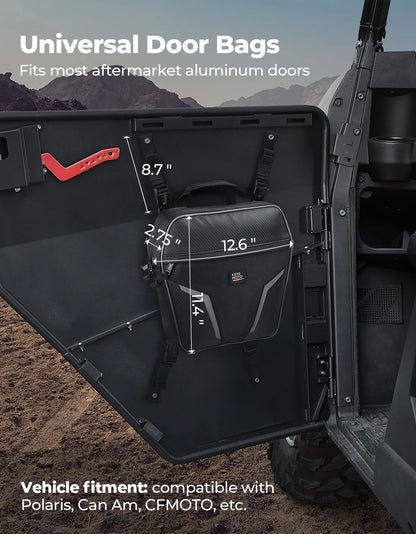 1680D Full Door Storage Bags (2-Pack) for UTV & SXS