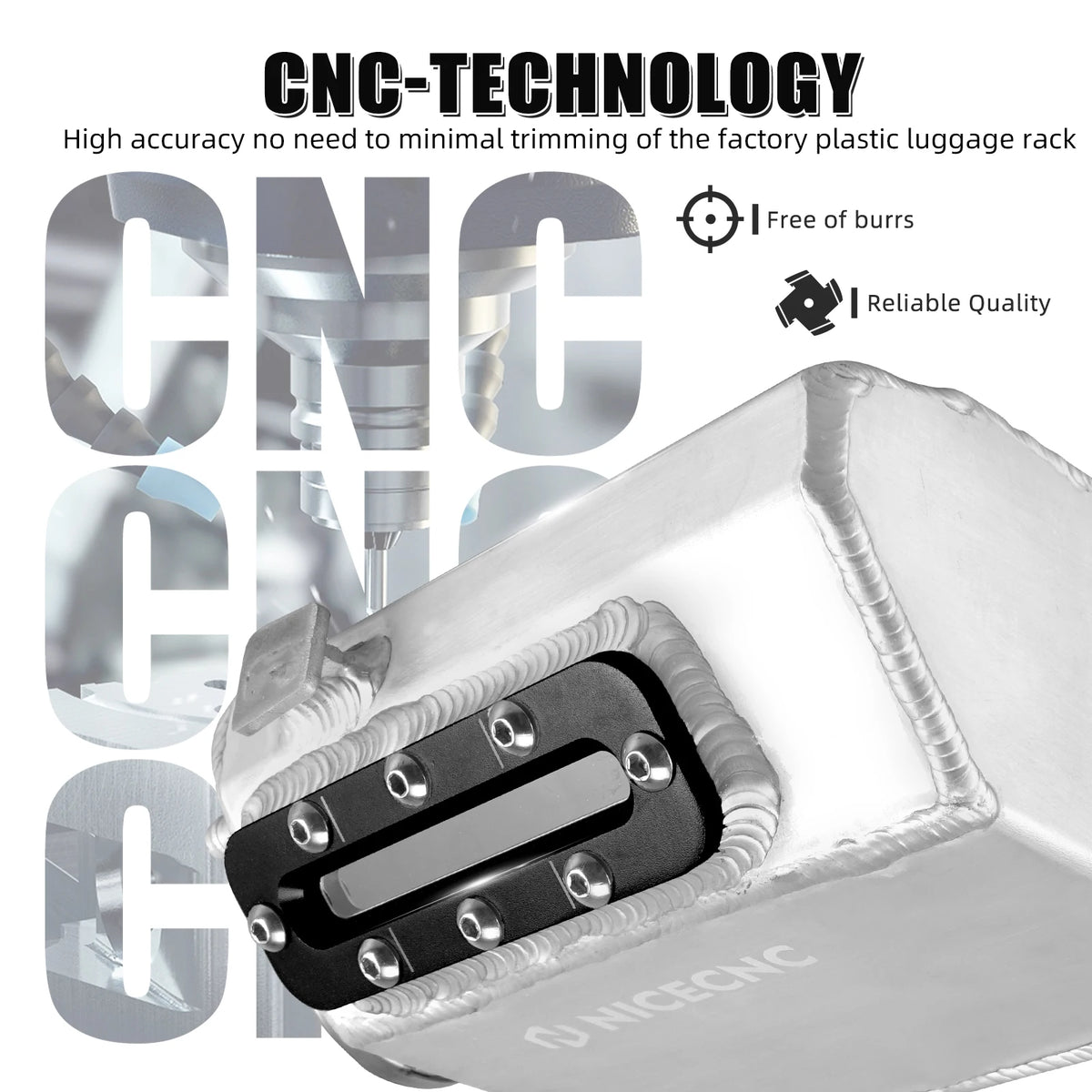 NICECNC Aluminum Coolant Reservoir Tank for Can-Am Maverick X3, Maverick Sport & More