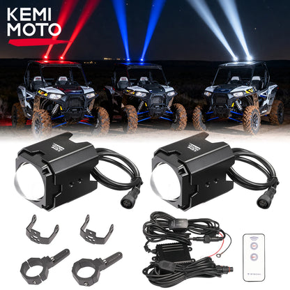 Whipless LED Whip Lights with CNC Aluminum Mount for UTV & SXS