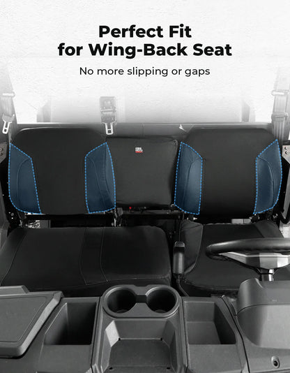 1680D Pet-Proof Seat Cover Set with Wingback for Polaris Ranger XP 1000 (2022–2025)