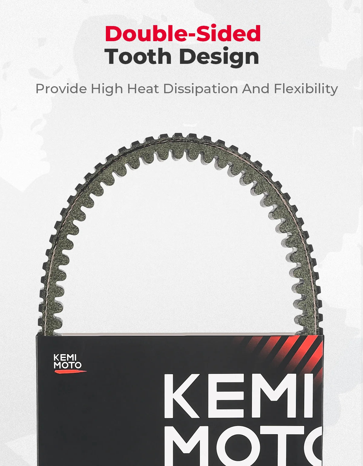KEMIMOTO Heavy-Duty CVT Drive Belt for Polaris RZR Pro XP, RZR Turbo R & RZR XP Turbo