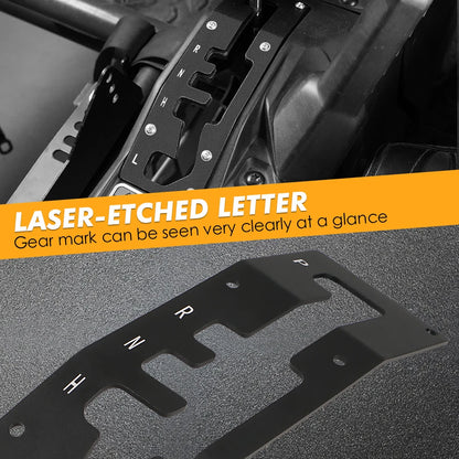 Shift Gate Plate Panel Cover Guard for Can-Am Maverick X3 (2017–2021)