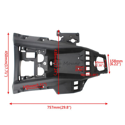 Center Dashboard Control Panel Kit for Can-Am Maverick X3 (2017–2018)