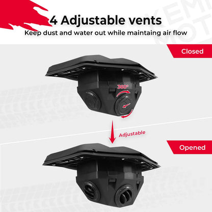 Flat Aluminum Roof with Ram Air Kit for Can-Am Maverick X3, Maverick Sport & More