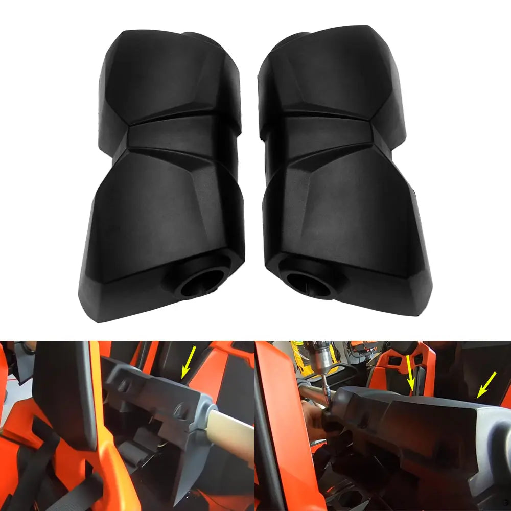 Rubber Foam Seat Belt Retractor Protector Pads for Can-Am Maverick X3 (2017–2026)