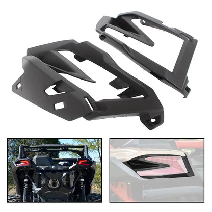 Black Rear Taillight Cover Trim for Can-Am Maverick X3 (2017–2025)