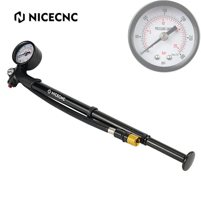 Shock Nitrogen Fill Needle & Gauge Kit for UTV & SXS