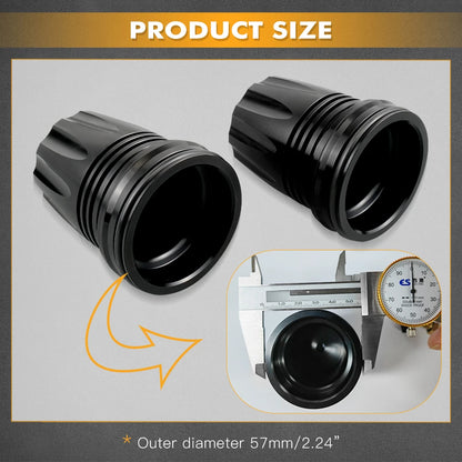 Rear Shock Nitrogen Reservoir End Cap for FOX 2.5-Inch for UTV & SXS