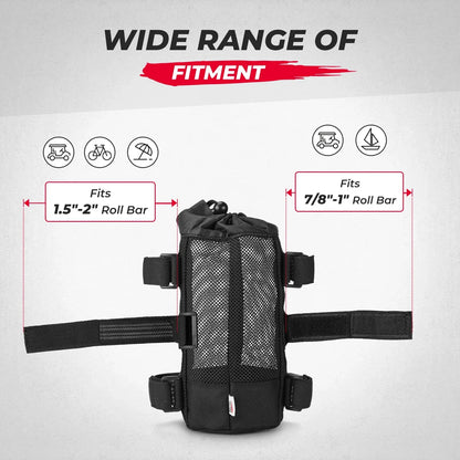 Portable Speaker Holder for 1.5–2 Inch Roll Bars for UTV & SXS
