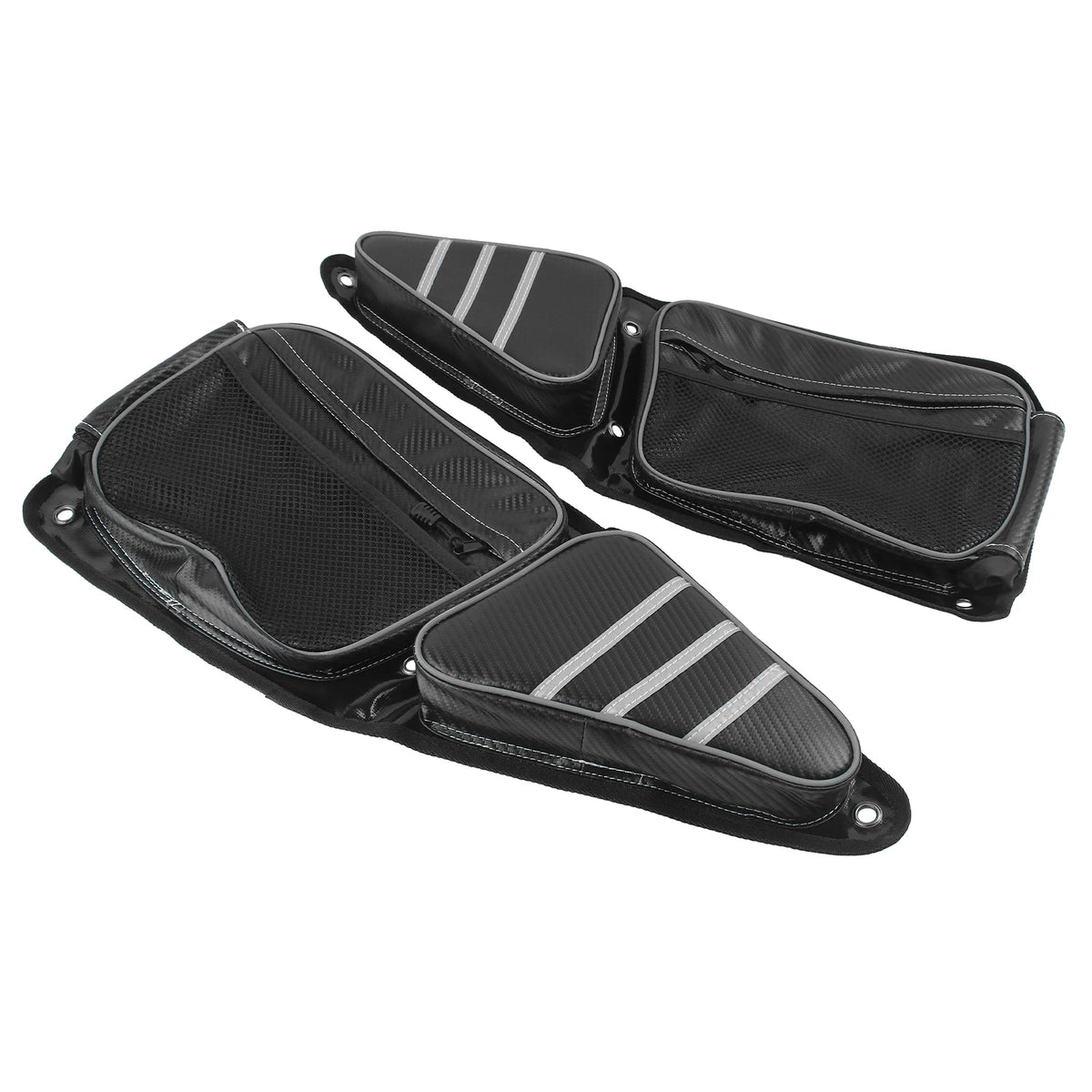 Heavy-Duty Front Door Storage Bags with Knee Pads for Polaris RZR XP 1000 & RZR 900