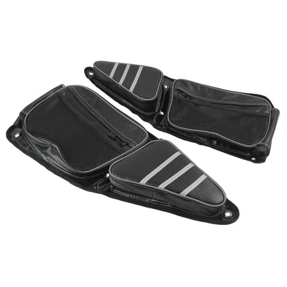 Heavy-Duty Front Door Storage Bags with Knee Pads for Polaris RZR XP 1000 & RZR 900