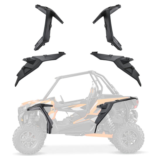 Extended Fender Flares (OEM #2889133 Style) for Polaris RZR XP 1000 & RZR XP Turbo