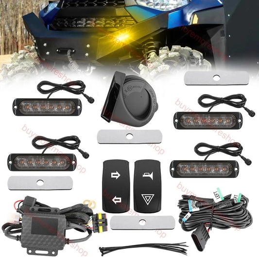 Self-Canceling Turn Signal Kit, Plug-and-Play Street Legal for Can-Am Maverick X3 (2017–2025)