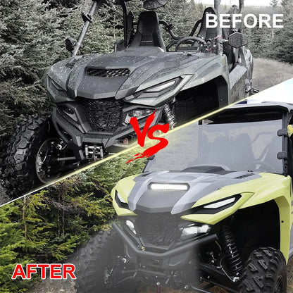 LED Auxiliary Roof Spotlight for Yamaha Wolverine RMAX (2021–2024)