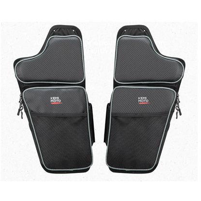 Front Lower Door Storage Bags with Knee Pads (Pair) for Polaris General (2016–2026)