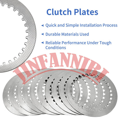 Clutch Friction and Steel Plates Kit for Yamaha YXZ1000R (2016–2024)