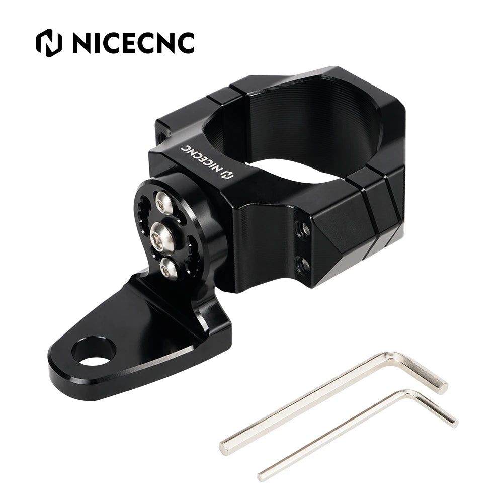 NICECNC LED Light & Flag Mount Bracket, 1.75–2 Inch for UTV & SXS