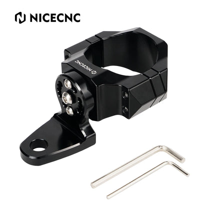 NICECNC LED Light & Flag Mount Bracket, 1.75–2 Inch for UTV & SXS
