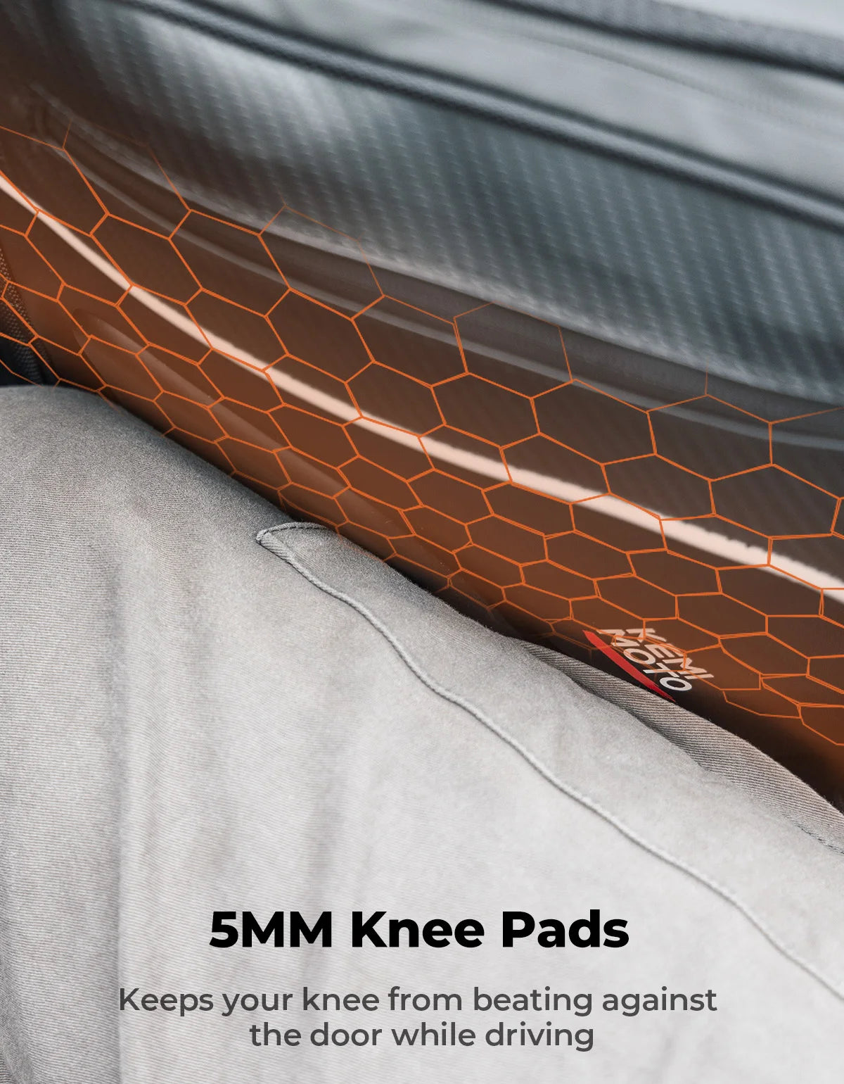 EVA Door Storage Bags with Knee Pad, Water-Resistant for Can-Am Maverick Trail, Maverick Sport & Commander