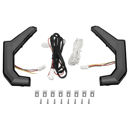 Front LED Fang Accent Lights with DRL and Turn Signals for Polaris RZR XP 1000 & RZR 900