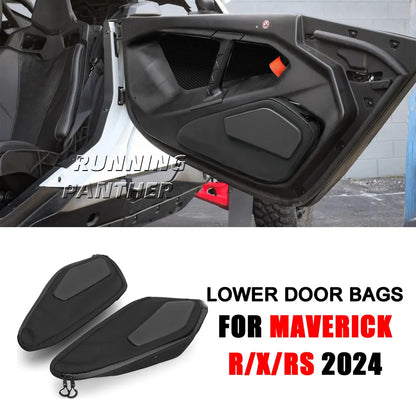 5-Liter Lower Door Tool Storage Bag Kit for Can-Am Maverick R (2024–2026)