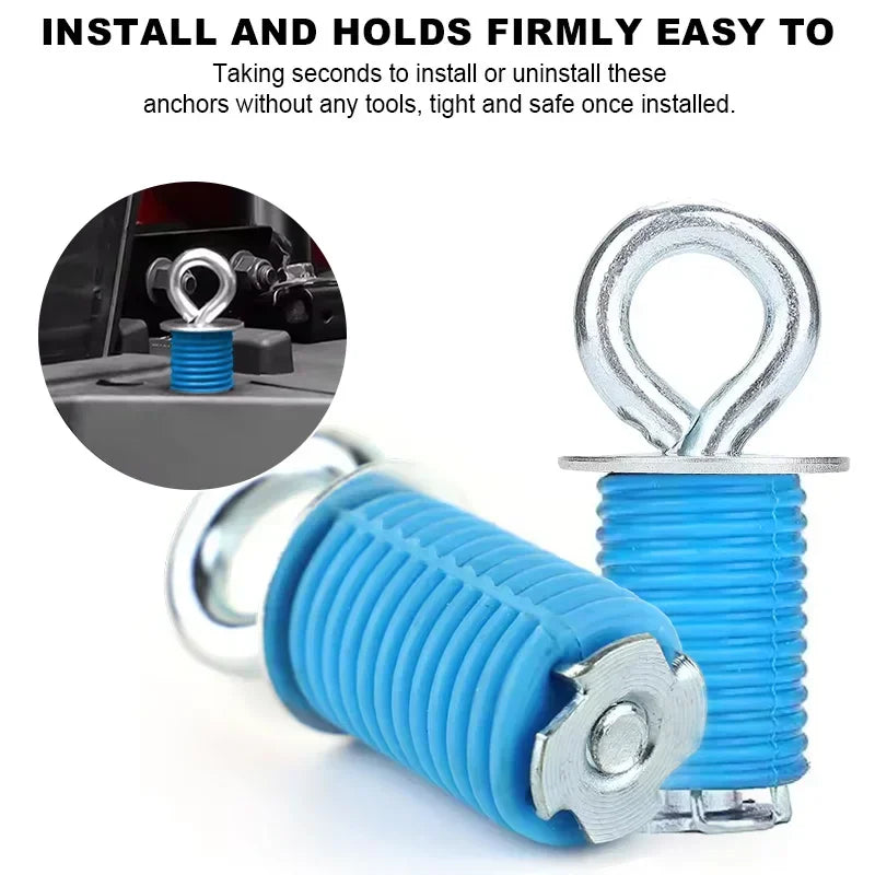 Tie-Down Anchor Eye Bolt Fasteners for Polaris RZR XP 1000, RZR 900 & RZR XP Turbo