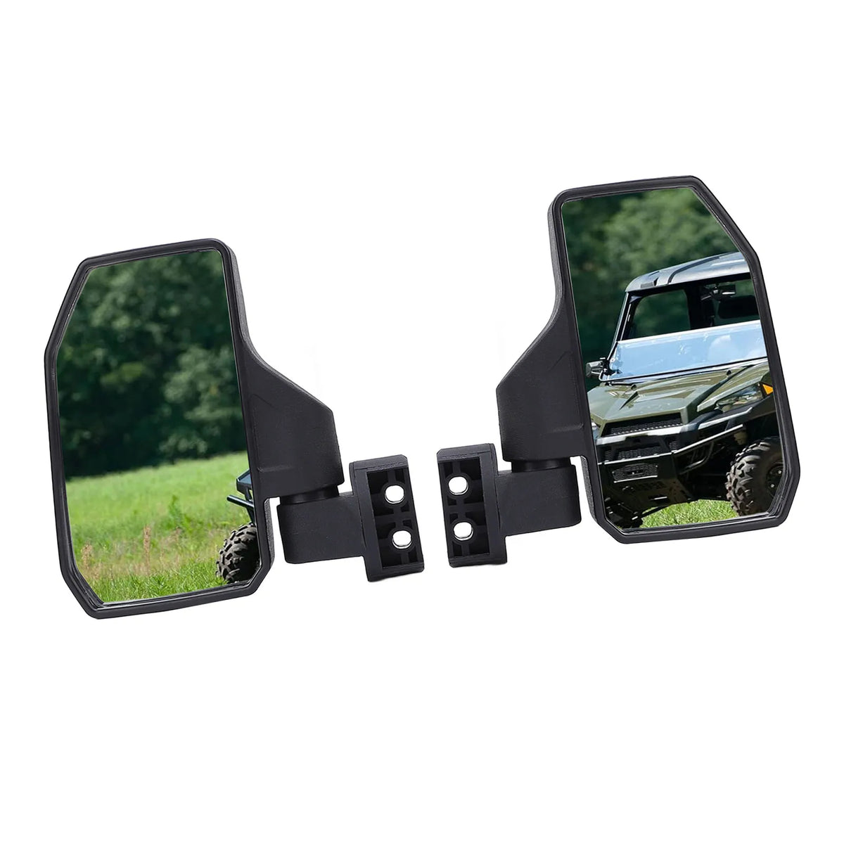Tempered Glass Side Mirror, 4 x 7.2 Inch for UTV & SXS