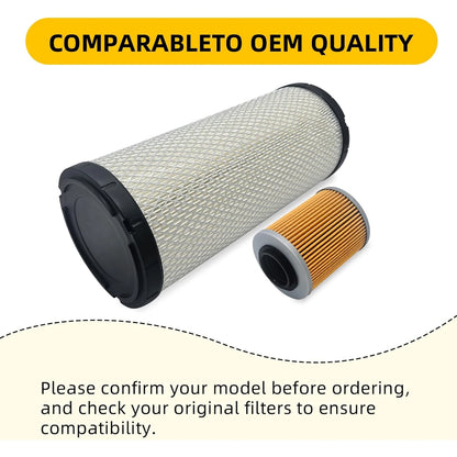 Air Filter and Oil Filter Service Kit for Can-Am Maverick X3 (2017–2021)