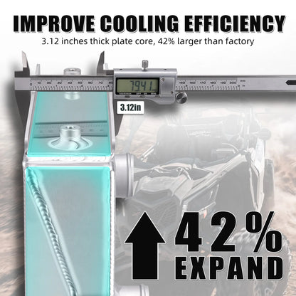 NICECNC Intercooler for Enhanced Cooling for Can-Am Maverick X3 (2017–2019)