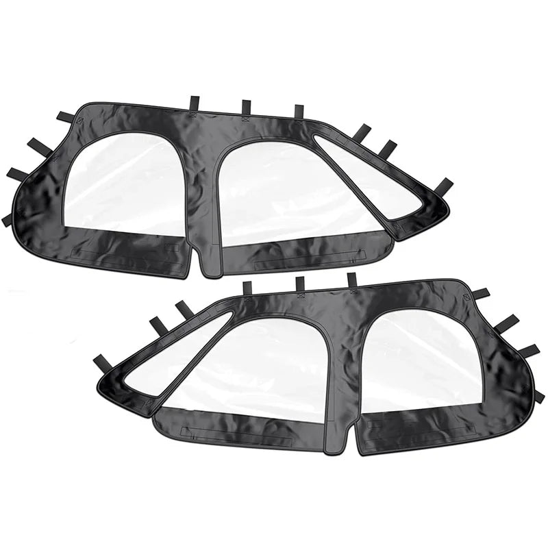 Soft Upper Door Kit with Side Windows, 4-Door for Polaris RZR XP 1000 (2014–2023)